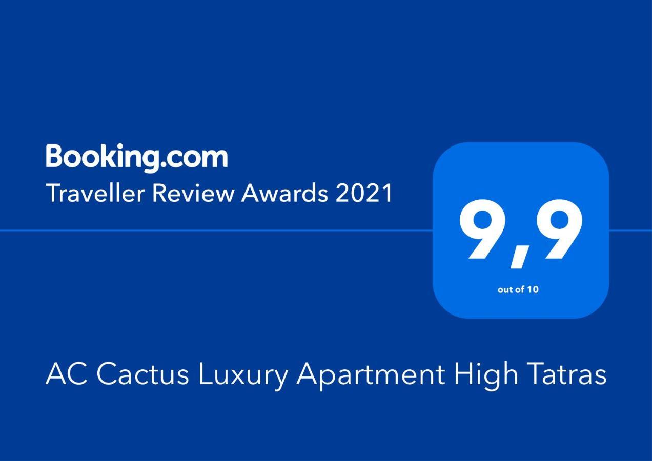 Tatrystay Cactus Luxury Apartments High Tatras Vel'ka Lomnica Ngoại thất bức ảnh