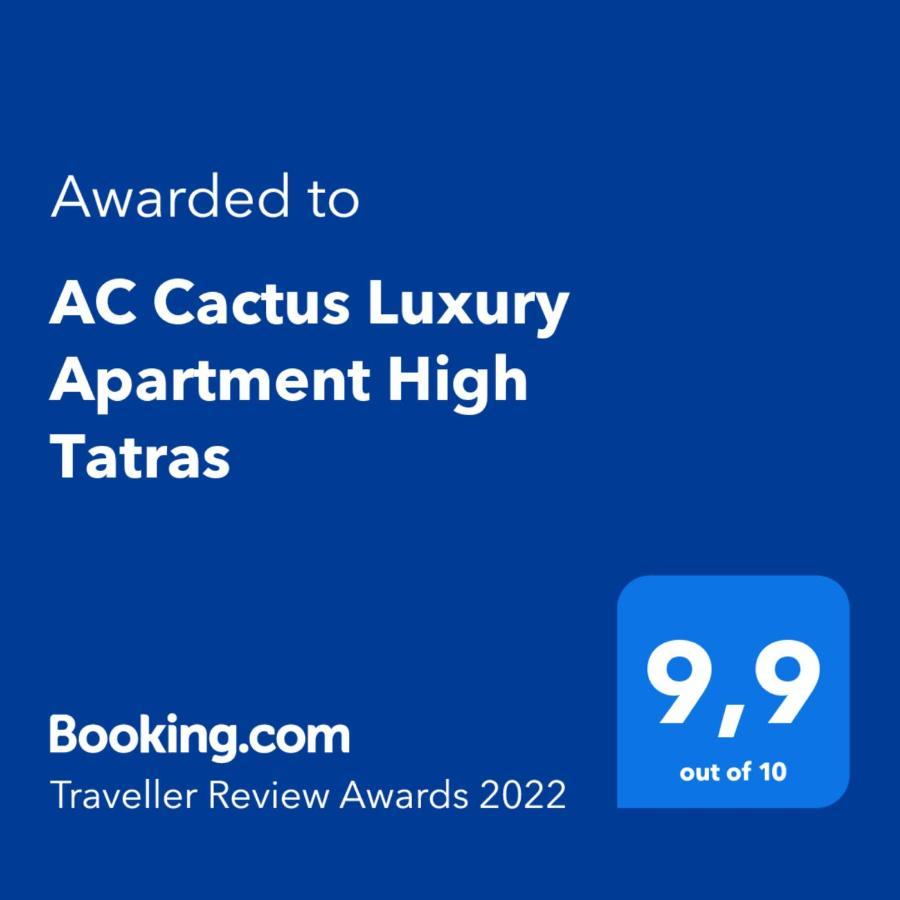 Tatrystay Cactus Luxury Apartments High Tatras Vel'ka Lomnica Ngoại thất bức ảnh